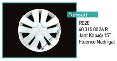 Renault Fluence, Jant Kapağı 15'' inc 403150026R