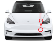 Tesla Model Y 2021> Ön Tampon Çeki Demir Kapağı 1493746-00-A