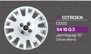 Cıtroen Nemo 15 İnç Jant Kapağı 1 Adet 5416Q3
