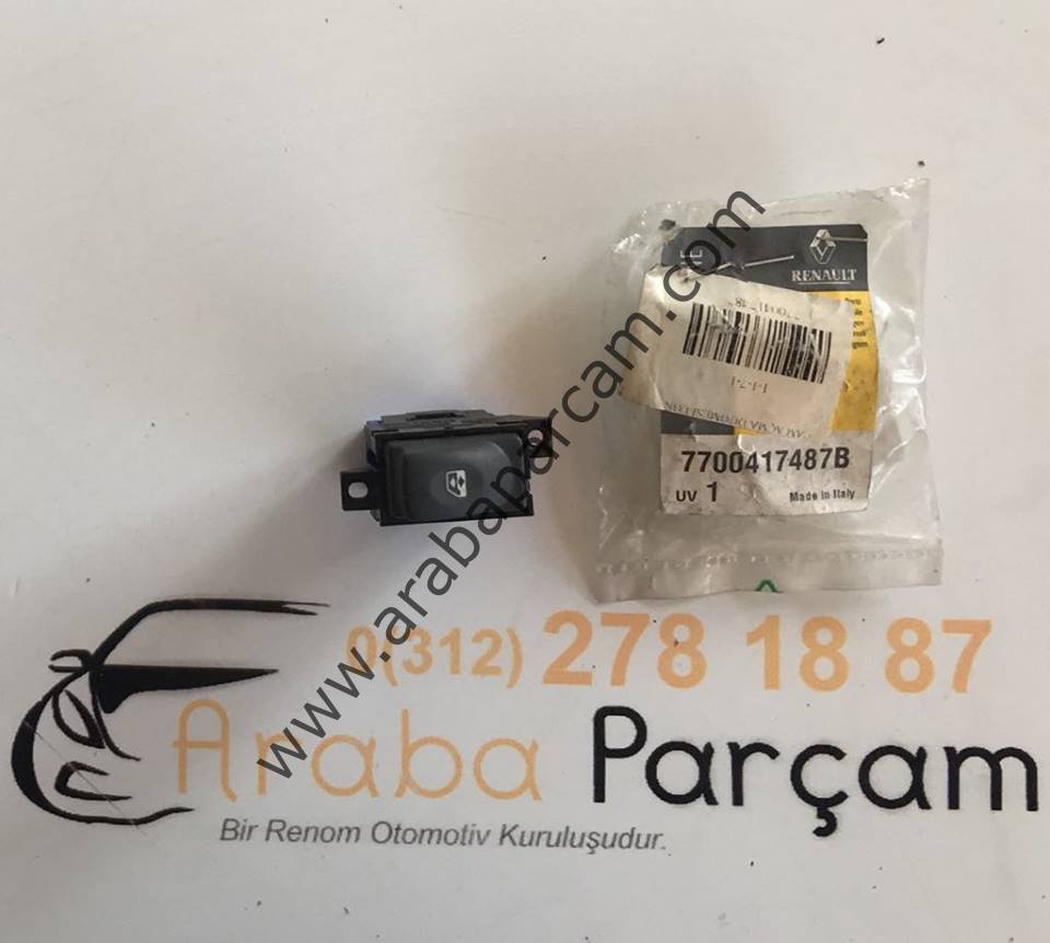 Renault Laguna Sağ Cam Düğmesi 7700417487