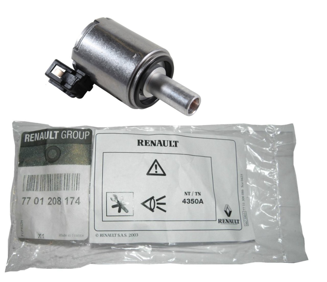 Renault Megane Clio Scenic Otomatik Şanzuman Selenoid Elektrovana 7701208174