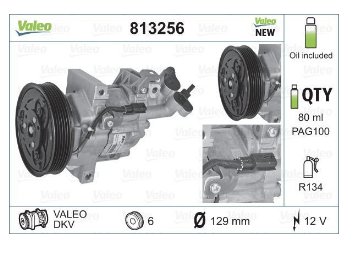 Renault Megane 3 Fluence 2010> Dacıa Docker Duster Logan Lodgy Sandero Klima Kompresörü 926009154R