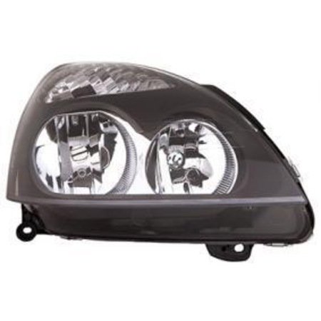 RENAULT Clio, 2 Far Sağ Komple Siyah 2002-2004 Model 7701054063