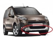 Peugeot Partner Tepee Berlingo 3 Ön Tampon Bandı 7452.VK
