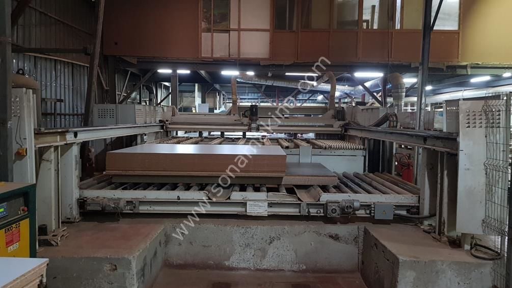 Gabbiani Galaxy T3 130 Asansörlü Panel Ebatlama Makinesi (2013) İLK EL