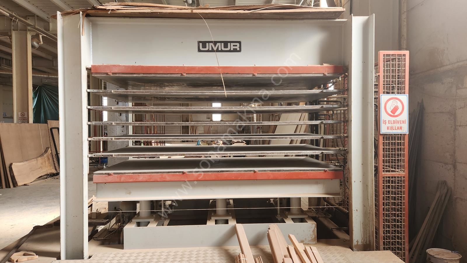Umur 115x225 5 Arakatlı 6 Kapılık Yağlı Pres (2005) İLK EL
