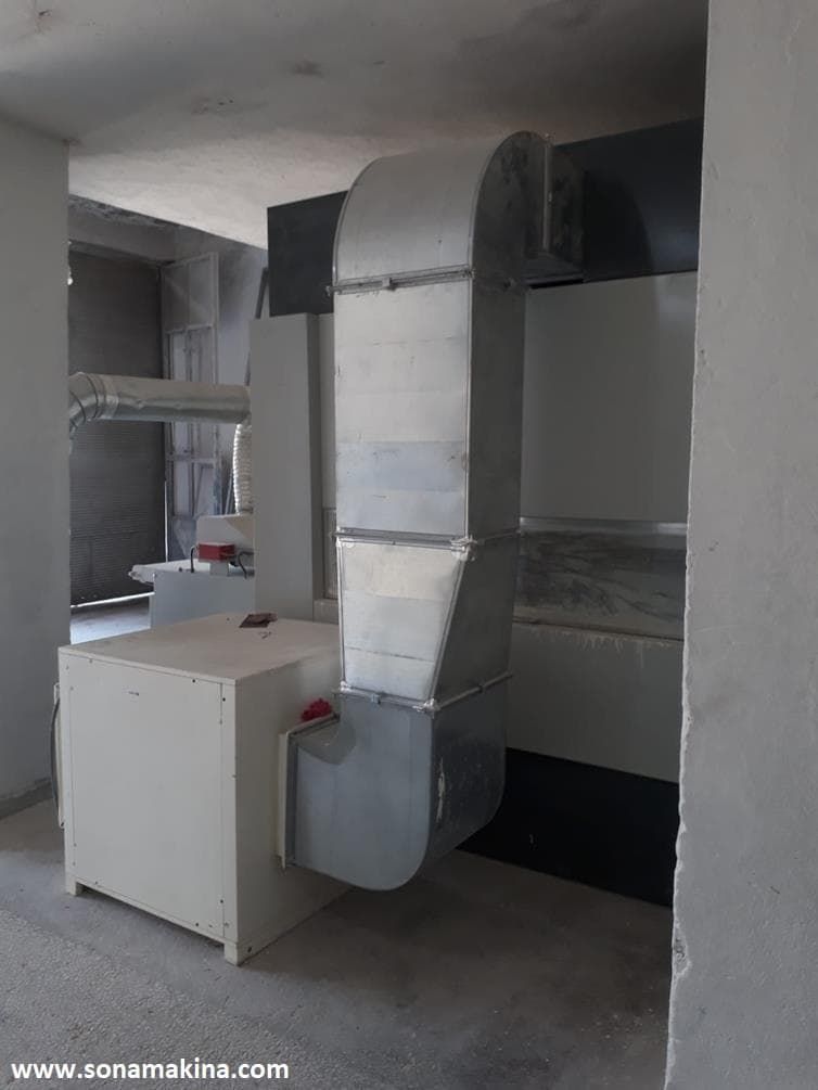 Kama Kr Bm 1700 Çift Salınım Kollu Boya Atım Makinesi (2014) İLK EL