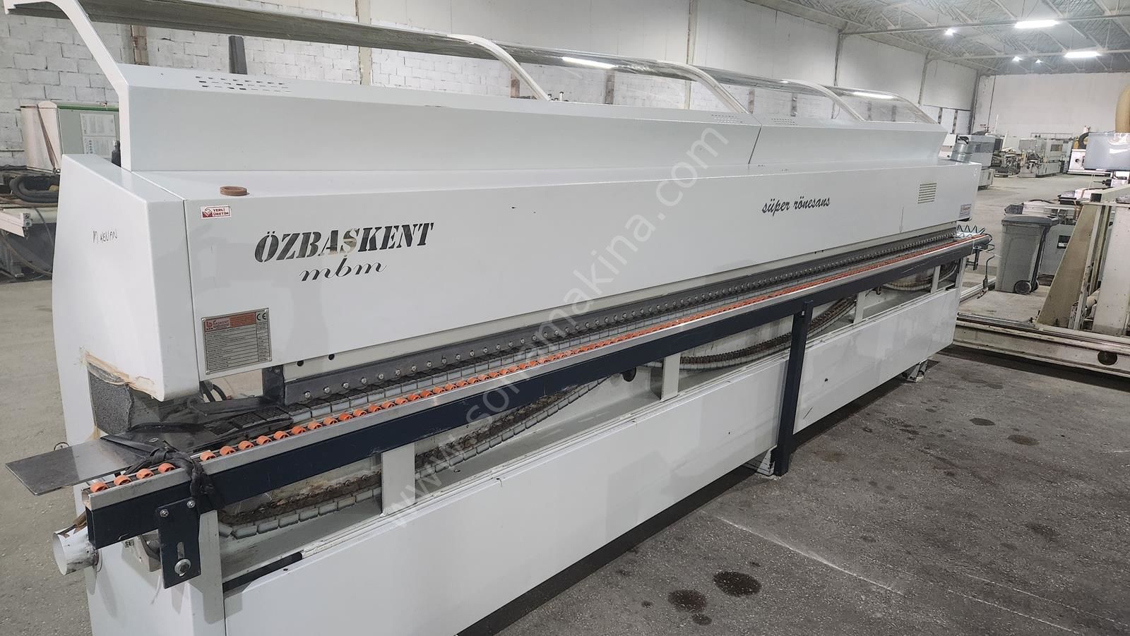 Özbaşkent Süper Rönesans KY60 SR  Kenar Bantlama Makinesi (2021) FULL (İLK EL)
