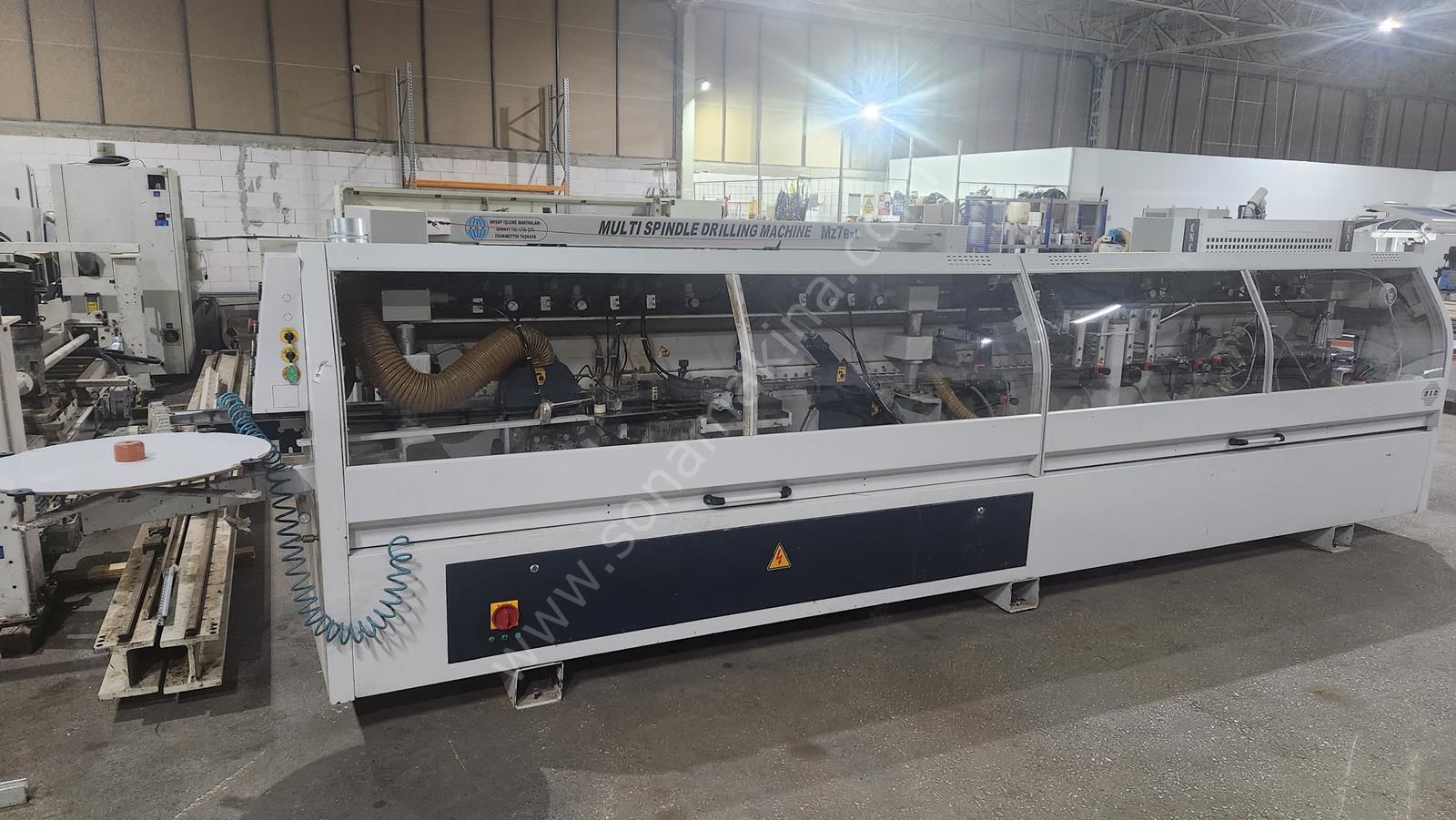 Özbaşkent Süper Rönesans KY60 SR  Kenar Bantlama Makinesi (2021) FULL (İLK EL)