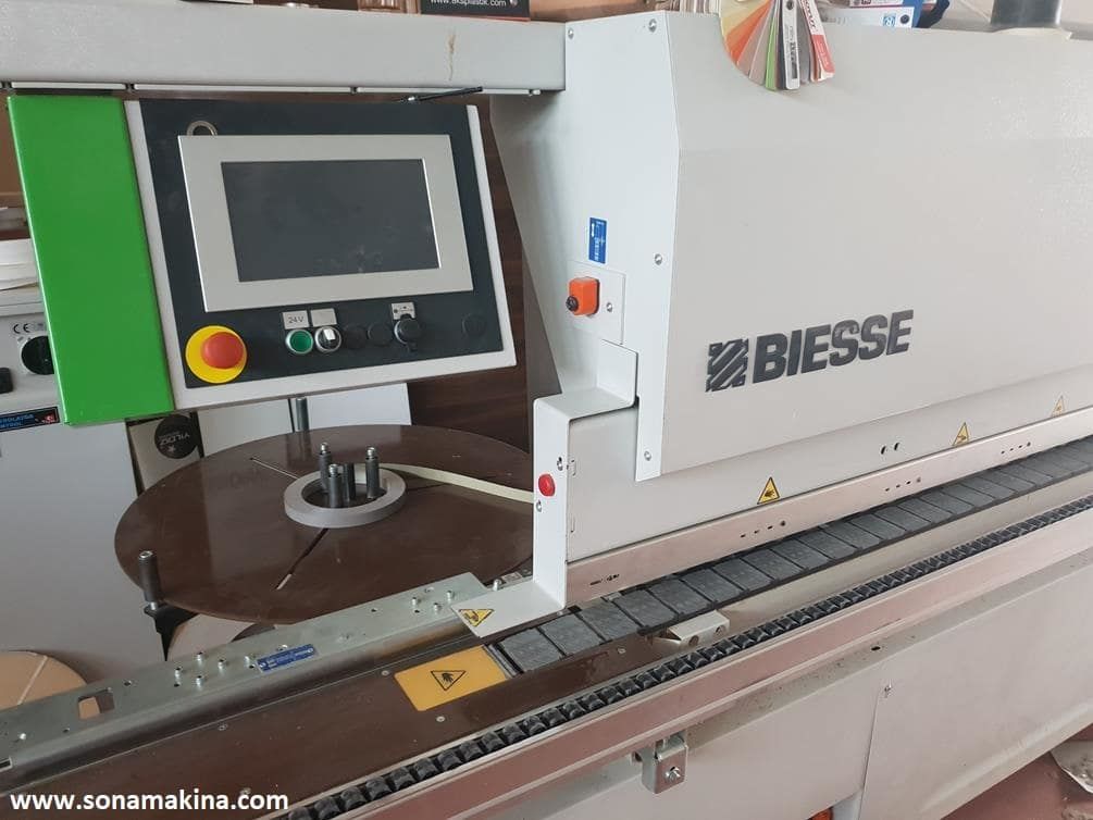 BIESSE Artech Akron 1440 Kenar Bantlama Makinesi (2015) Ön Frezeli (İLK EL) Full Servo