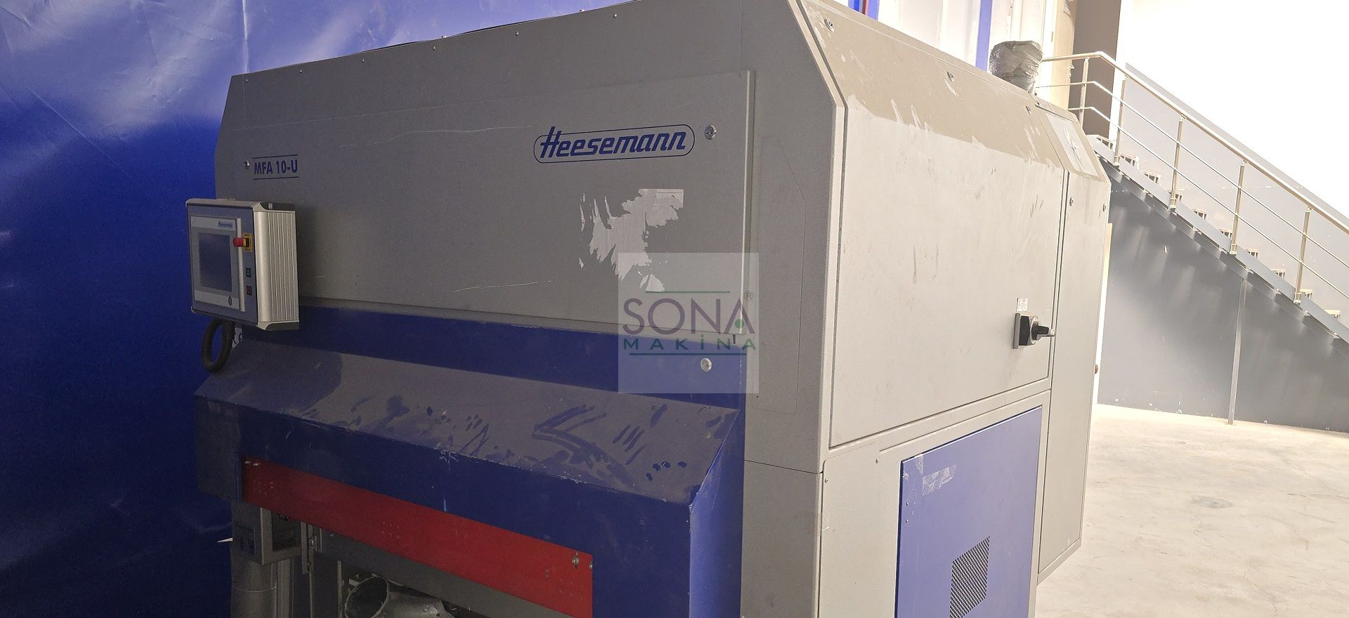 Heesemann MFA  10-U Kalibre Zımpara Makinesi (2012) İLK EL