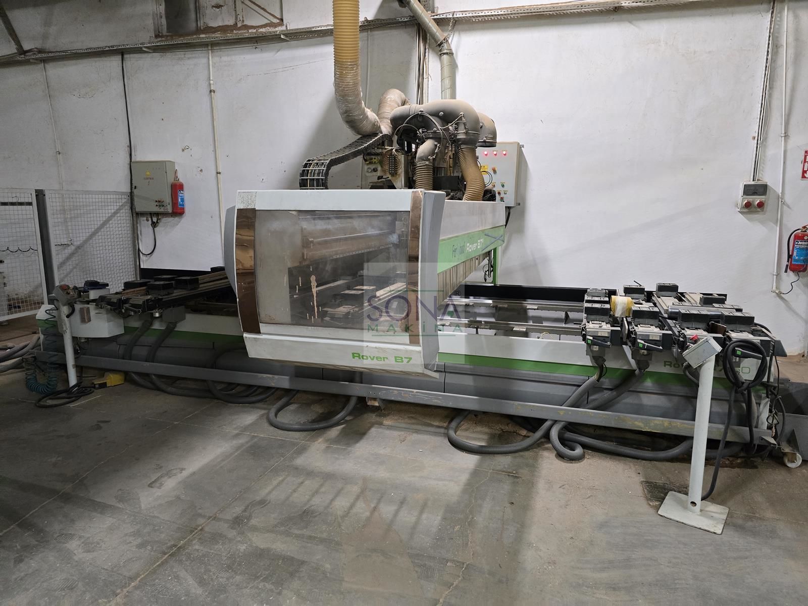 Biesse Rover B 7.50 Cnc (2010) Çift Frezeli+ C Akslı
