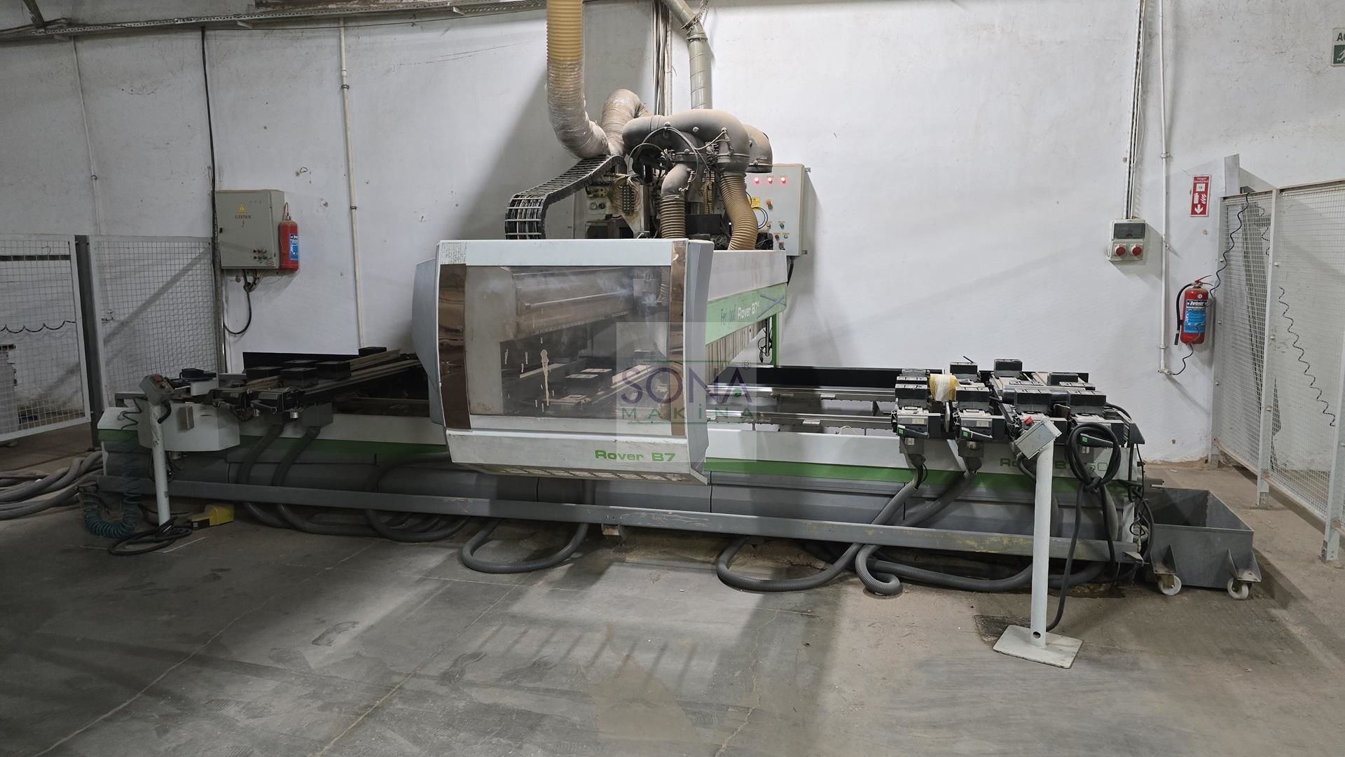 Biesse Rover B 7.50 Cnc (2010) Çift Frezeli+ C Akslı