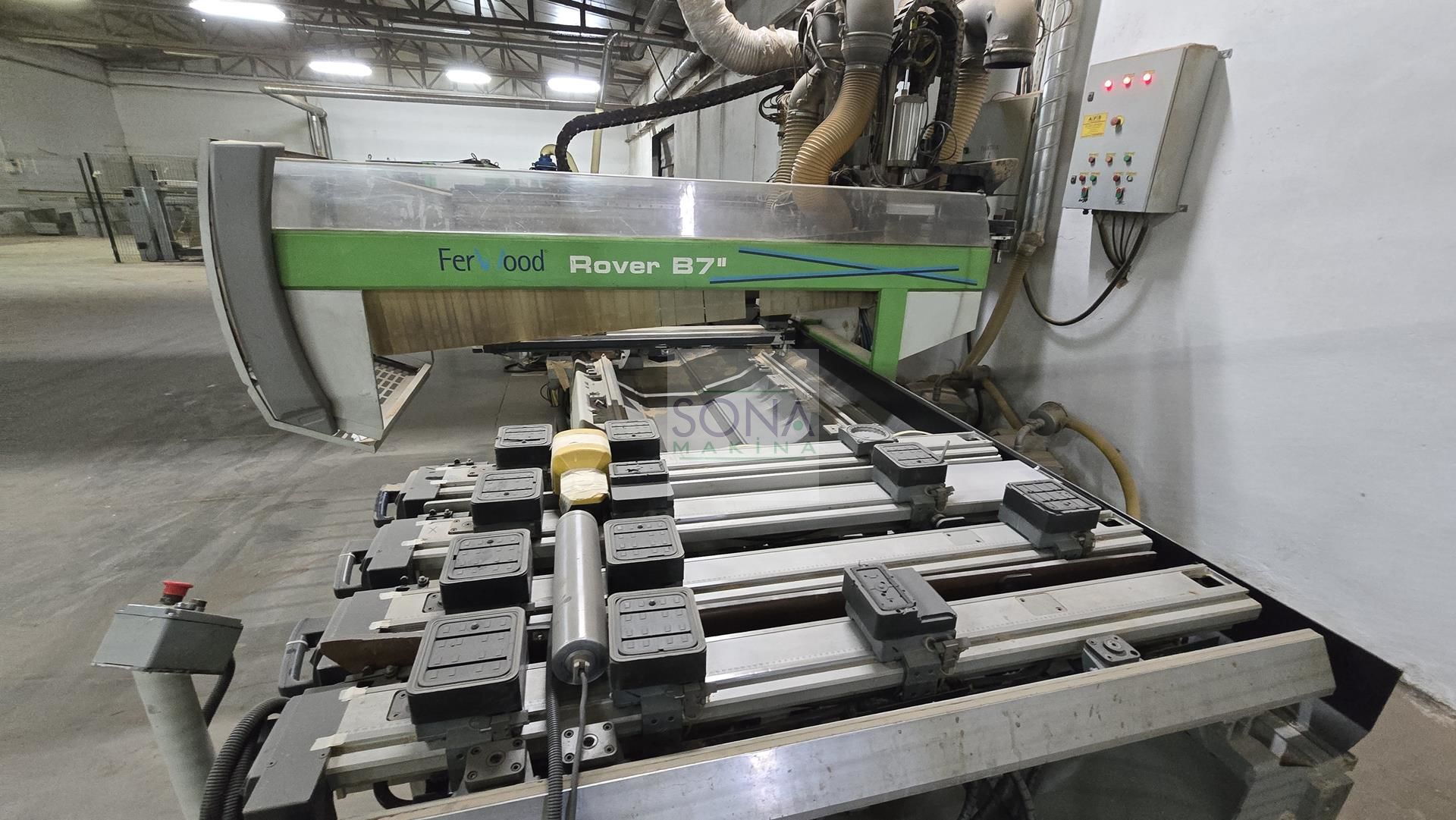 Biesse Rover B 7.50 Cnc (2010) Çift Frezeli+ C Akslı