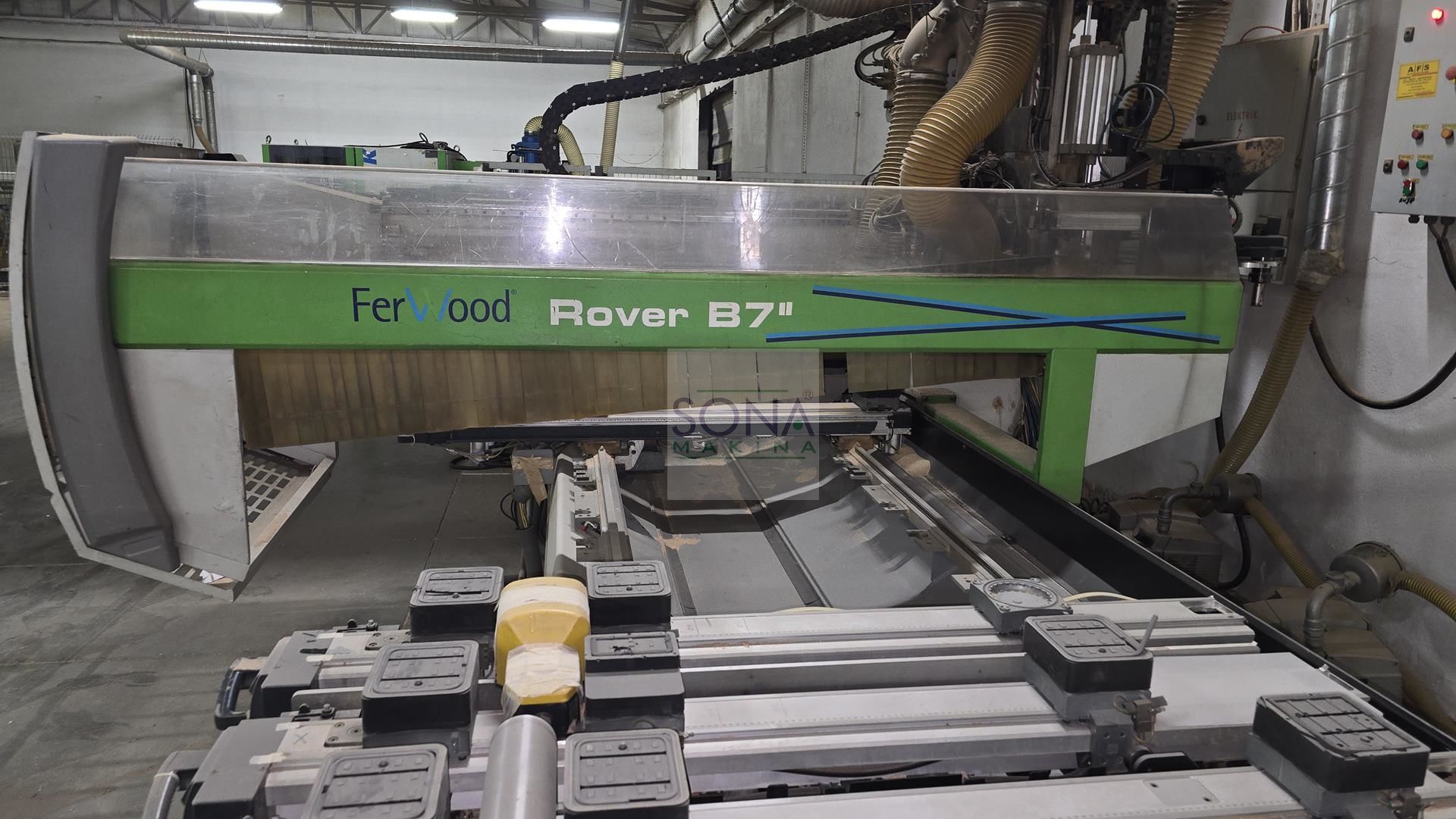 Biesse Rover B 7.50 Cnc (2010) Çift Frezeli+ C Akslı