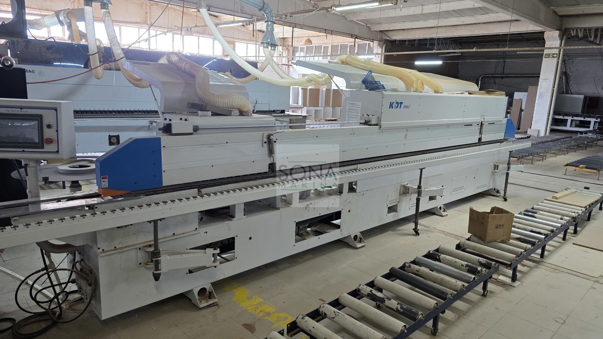 Kdt Ke 396 JB Kayışlı 45 Kenar Bantlama Makinesi (2022) İLK EL
