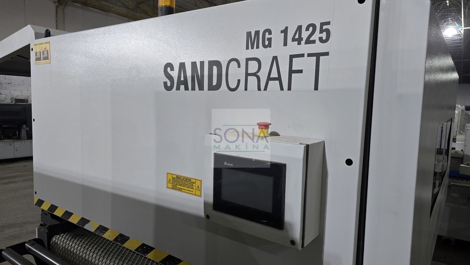 Mısırlı MG 1425 Sandcraft Zımpara Makinesi (2021) İLK EL