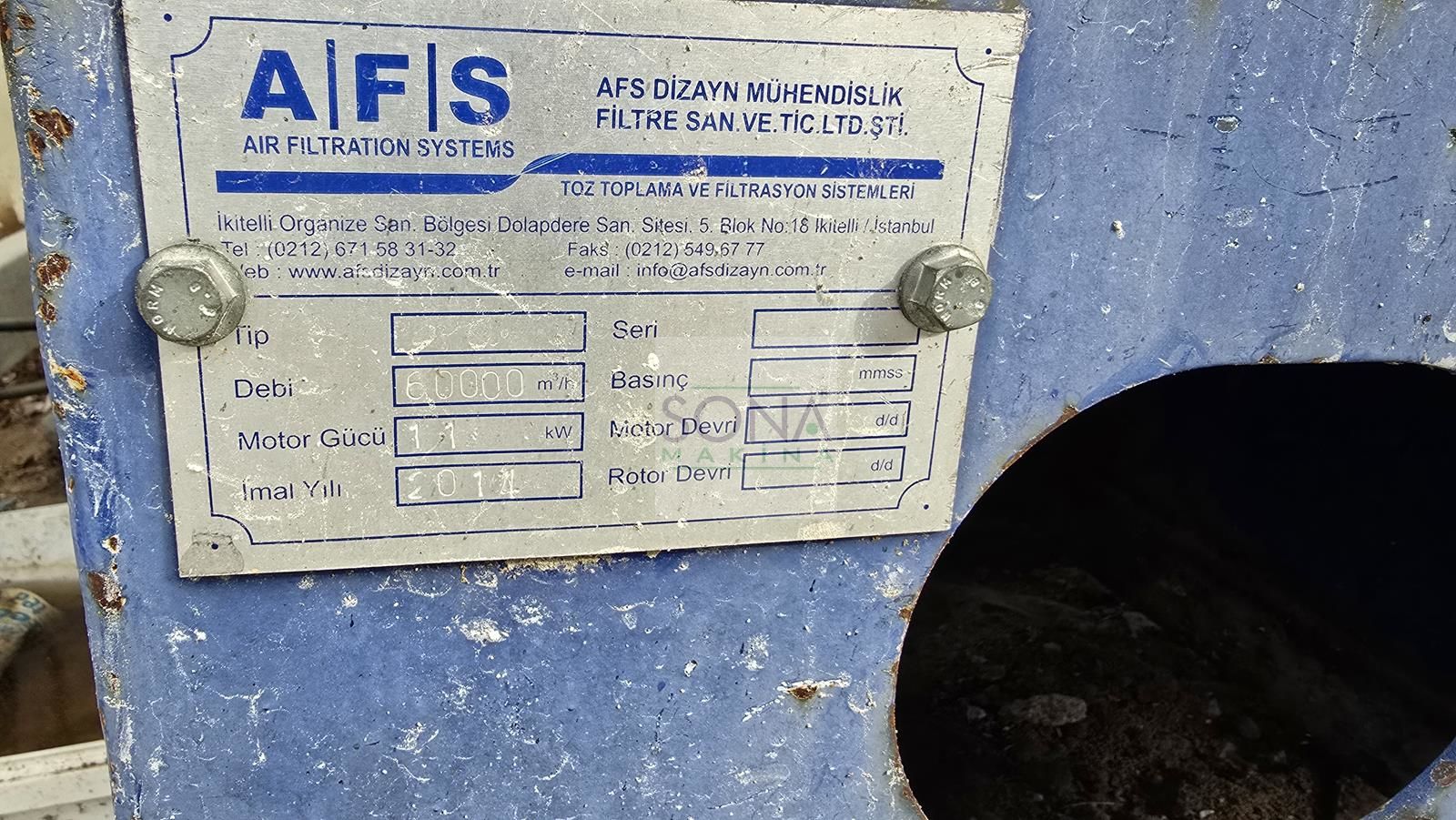 AFS Toz Emme 6.000 M3