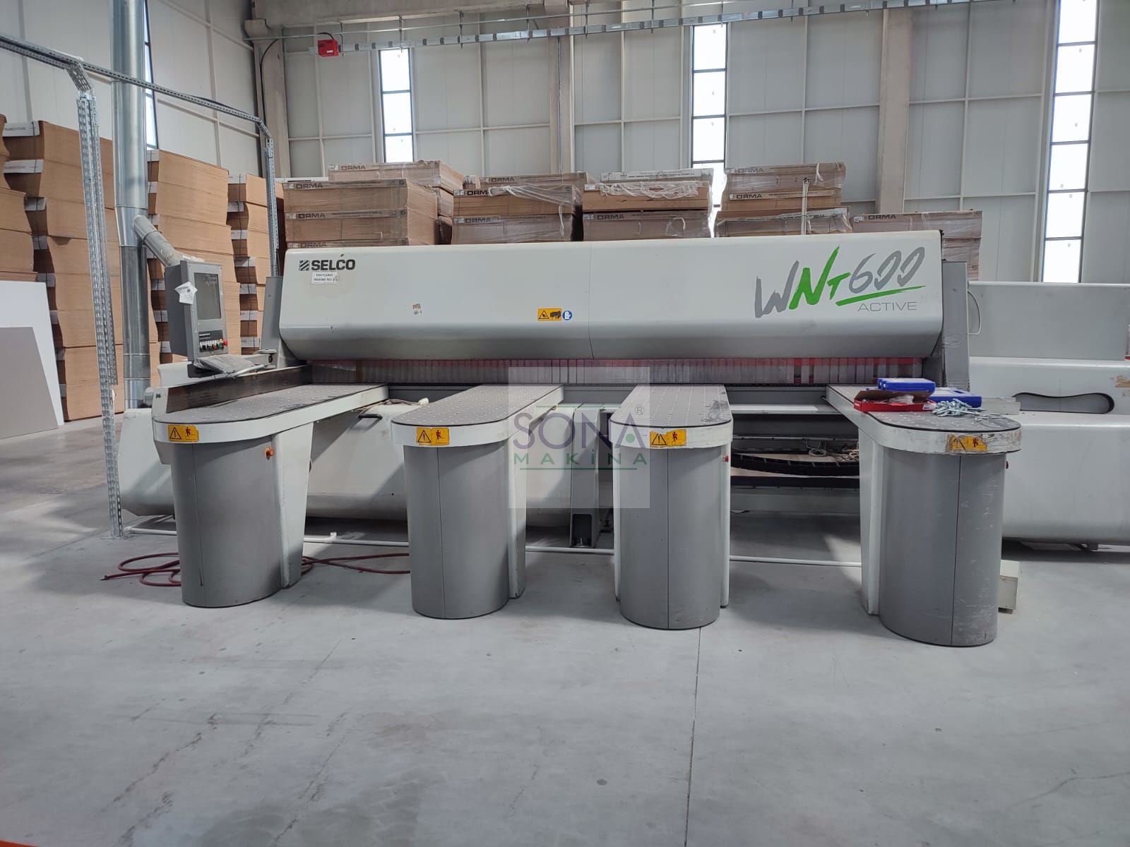 Biesse Selco WNT 600 Asansörlü Panel Ebatlama Makinesi (2008) İLK EL