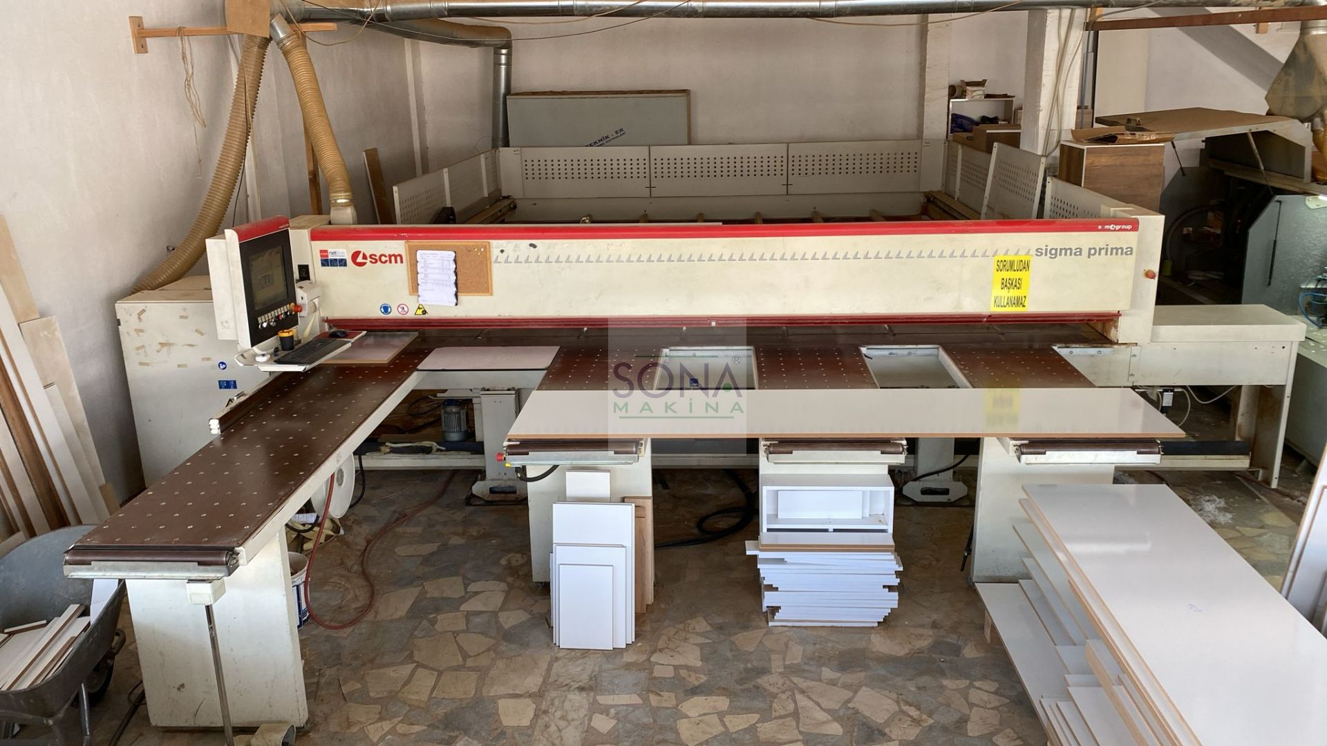 Scm Sigma Prima 67 Panel Ebatlama Makinesi  (2013) İLK EL