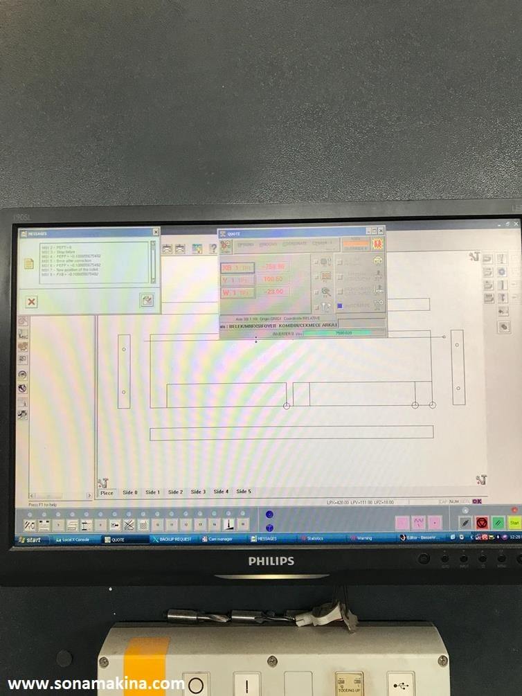 BIESSE SKIPPER V.31 CNC DELİK (2014) İLK EL