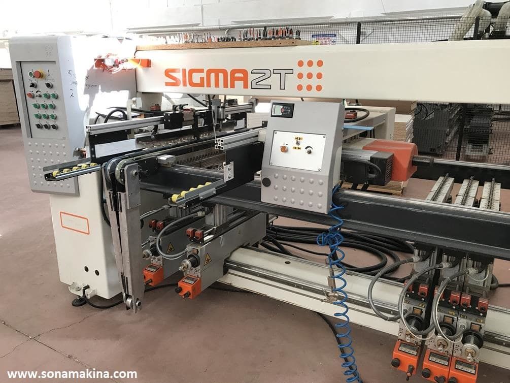 VITAP Sigma 2T 5+2 Çoklu Delik Makinesi (2012) (İLK EL)