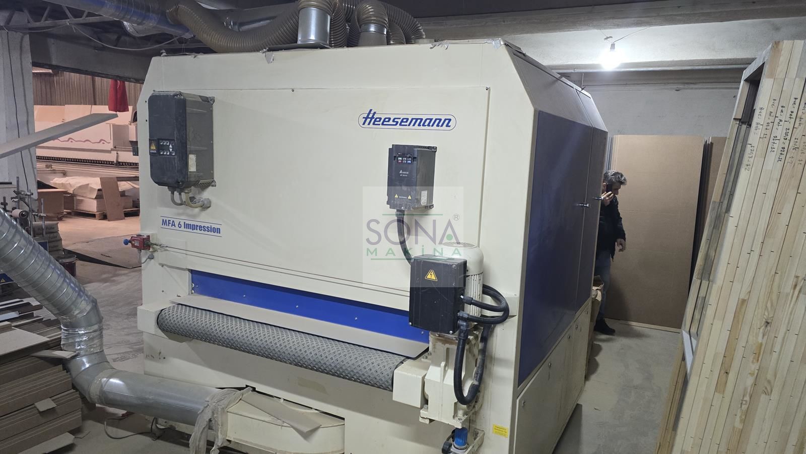 Heesemann MFA-6  Impression Kalibre Zımpara Makinesi (2001)