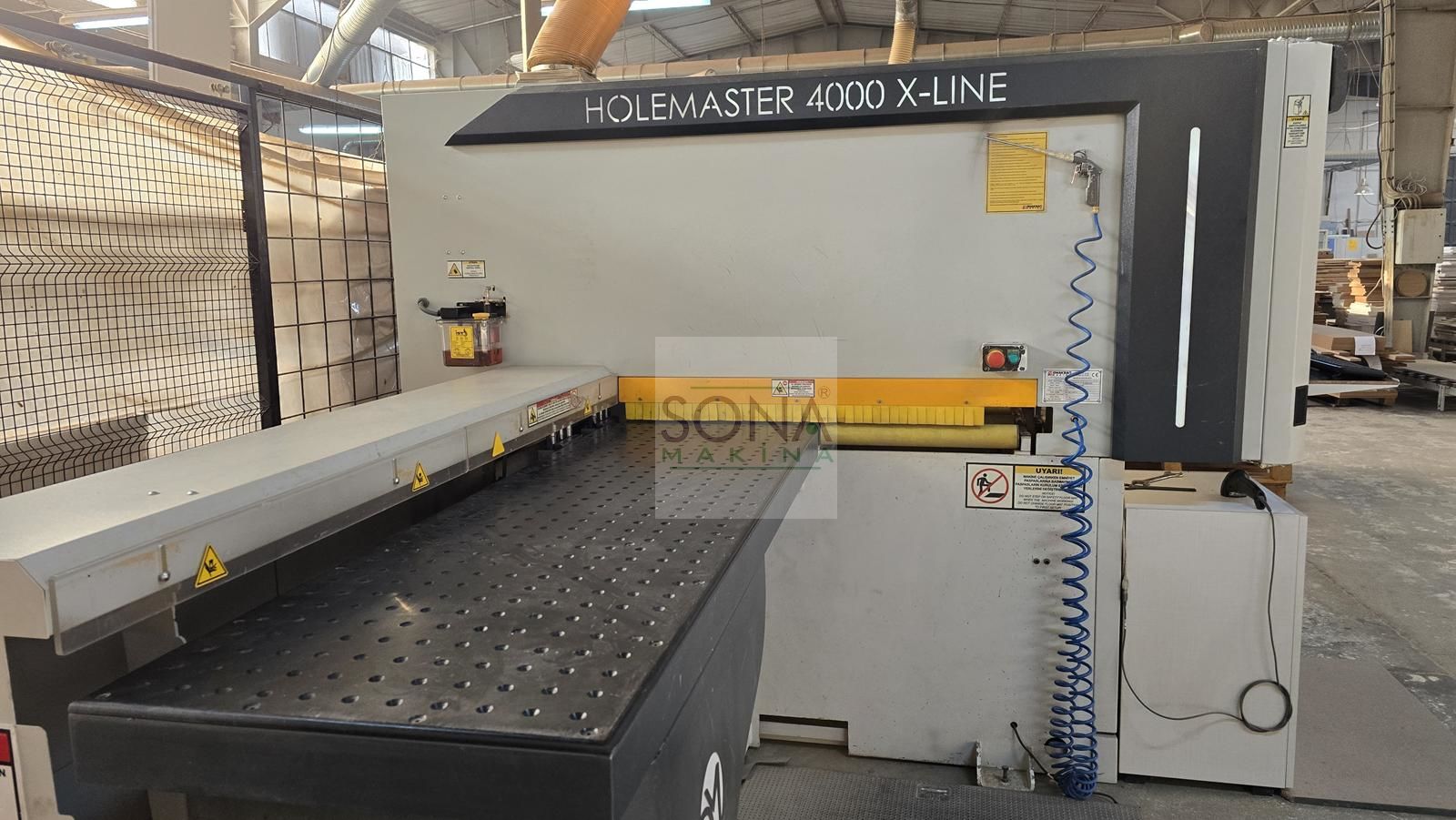 Omaksan Holemaster 4000 Xline Cnc Delik Makinesi (2018) İLK EL