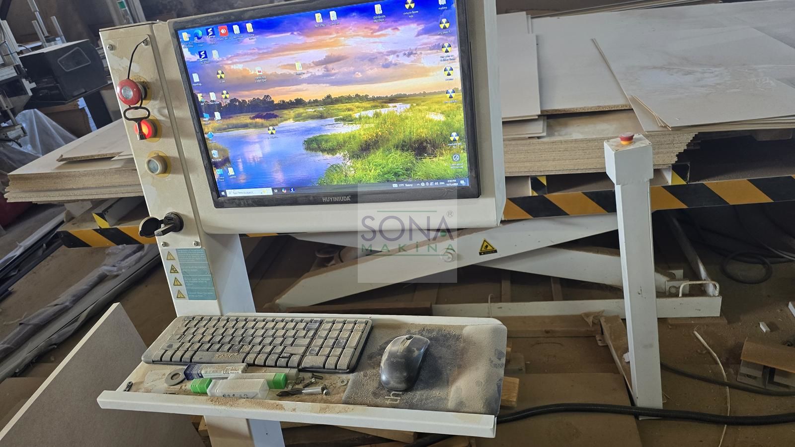 Yazgan Sudiao S6-2142 Flat Düz Tabla Cnc (2024) İLK EL (Yükleme+Boşaltma+Barkod)