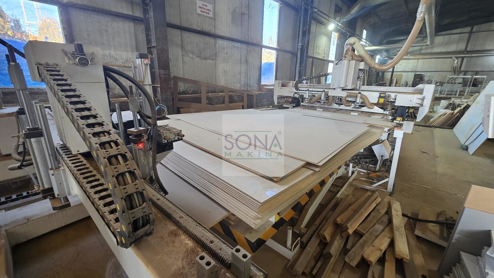 Yazgan Sudiao S6-2142 Flat Düz Tabla Cnc (2024) İLK EL (Yükleme+Boşaltma+Barkod)