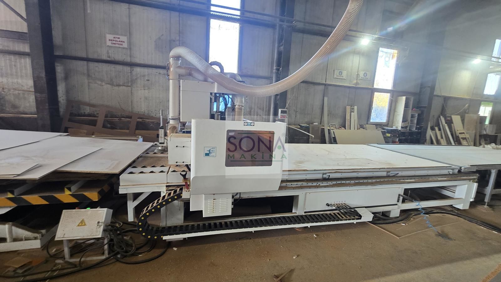 Yazgan Sudiao S6-2142 Flat Düz Tabla Cnc (2024) İLK EL (Yükleme+Boşaltma+Barkod)