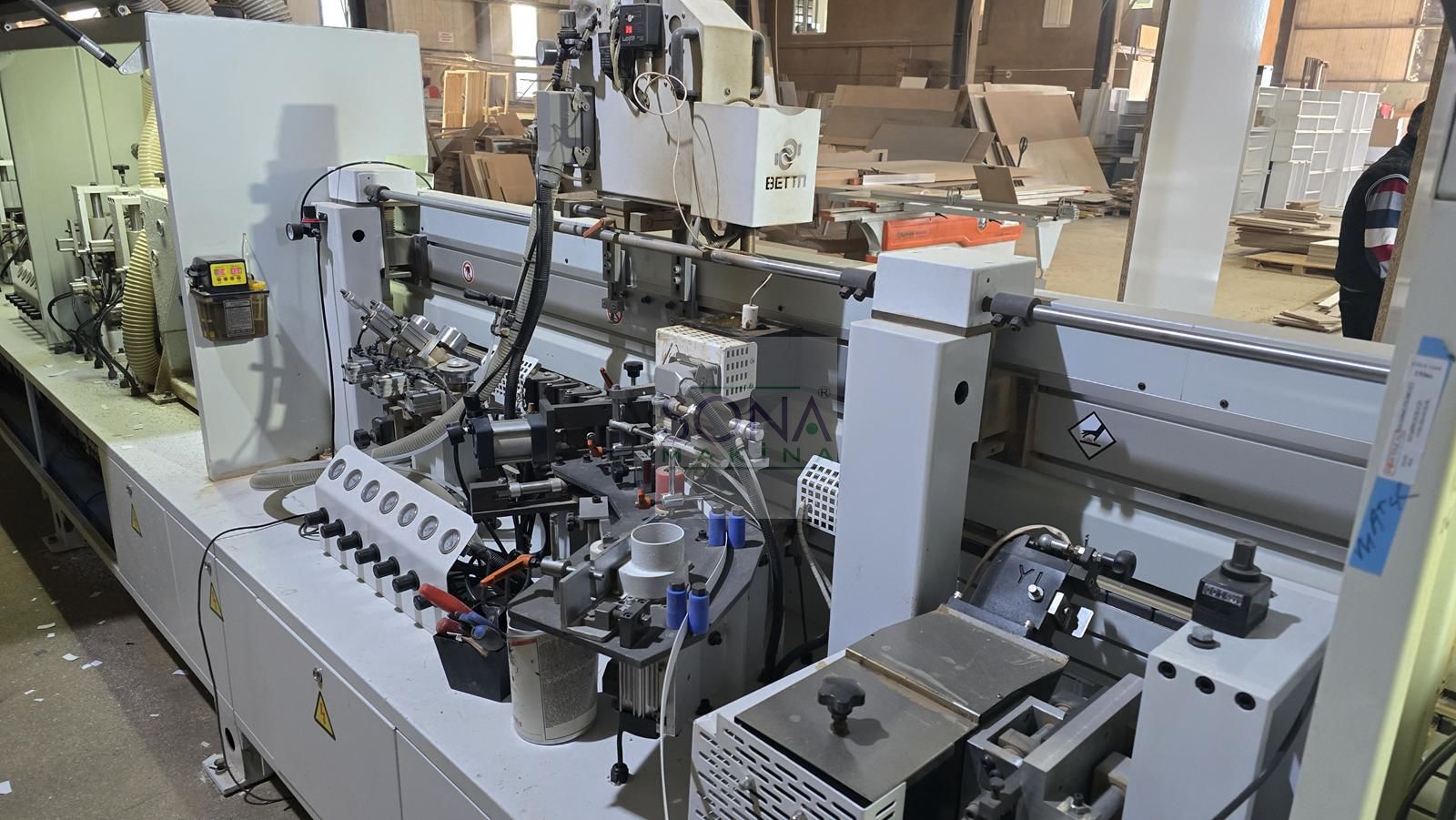 Bettn TZ 803 CXZ Kayışlı 45 Kenar Bantlama Makinesi (2024) İLK EL