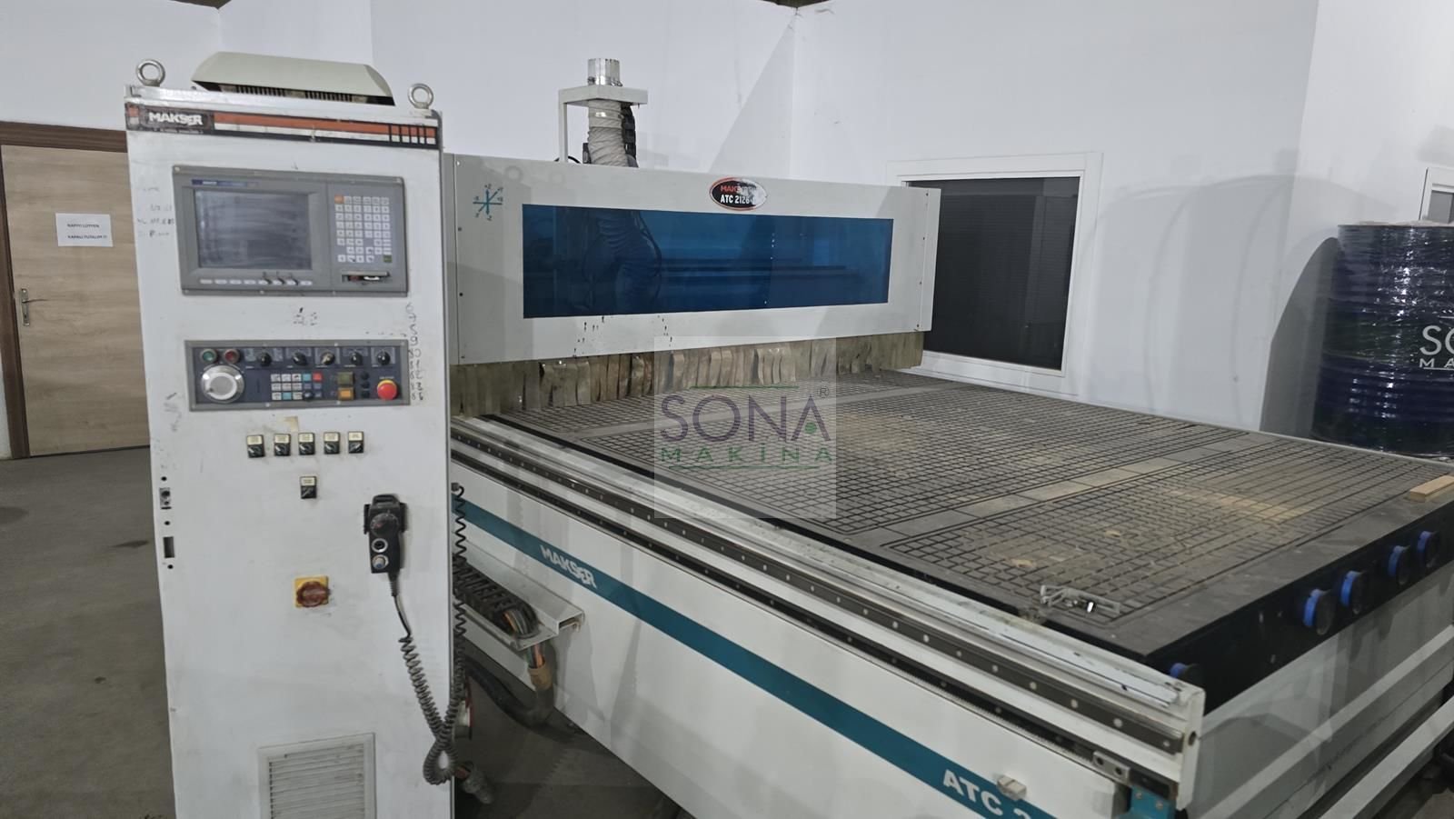 Makser 2128 Düz Tabla Cnc Makinesi (2014) İLK EL