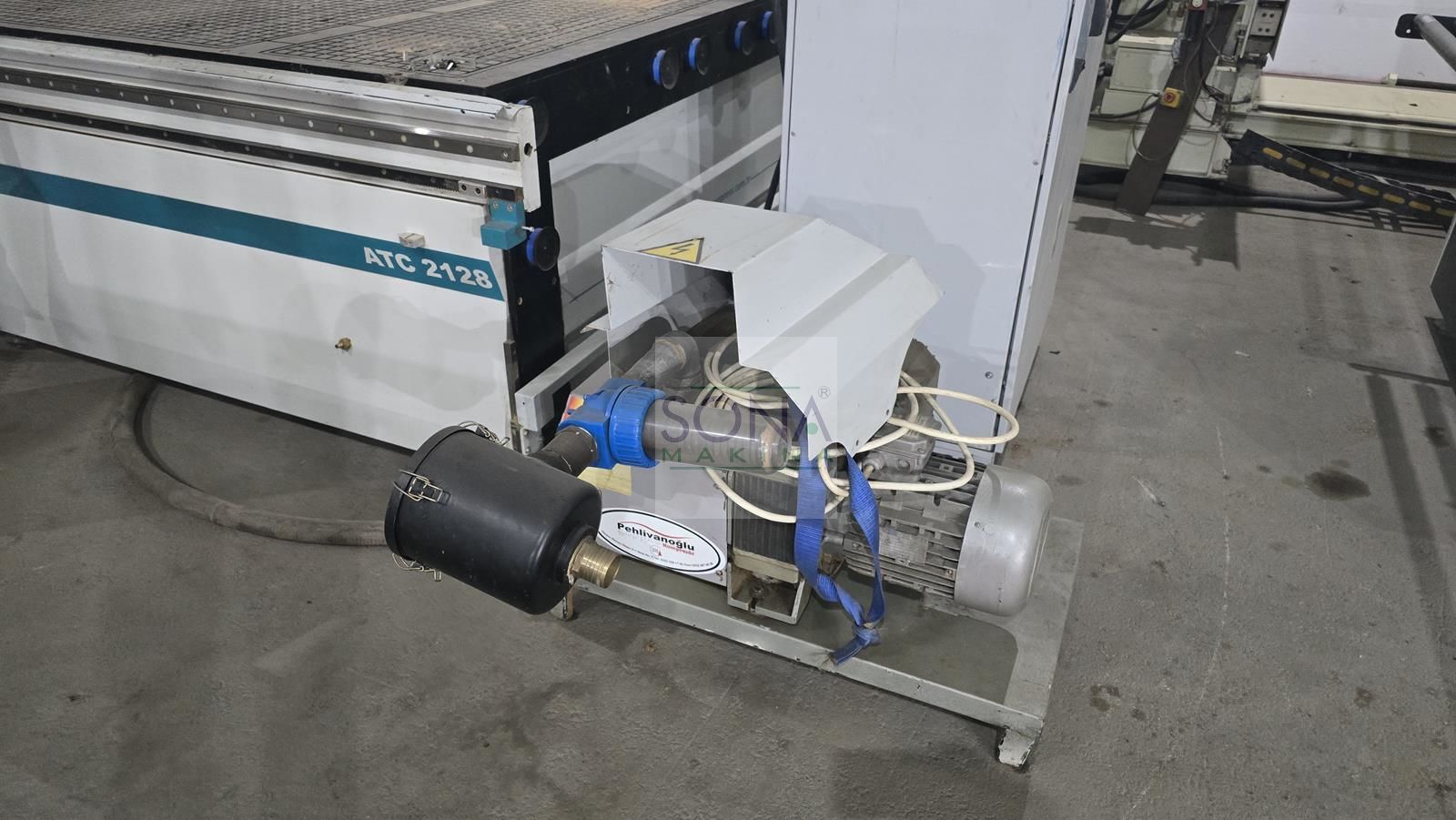 Makser 2128 Düz Tabla Cnc Makinesi (2014) İLK EL