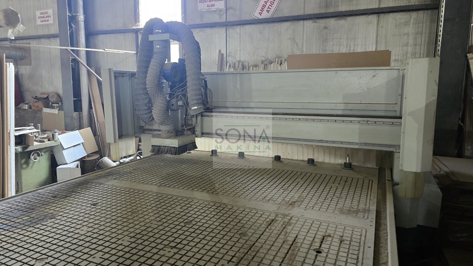 Makser 2128 Düz Tabla Cnc Makinesi (2014) İLK EL