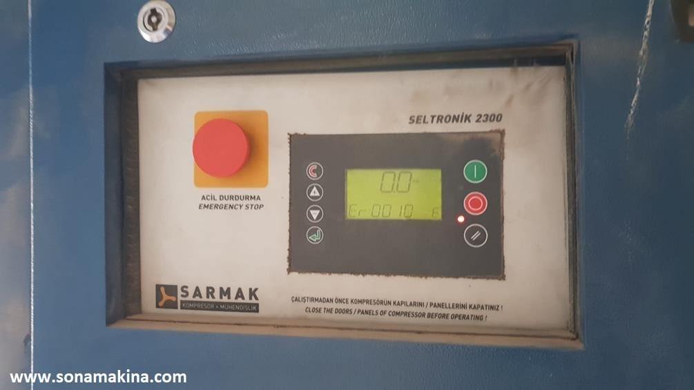 SARMAK SMART 401 FD 22 KW Vidalı Komprosör  + Tank + Kurutucu (2012) 10 Bar
