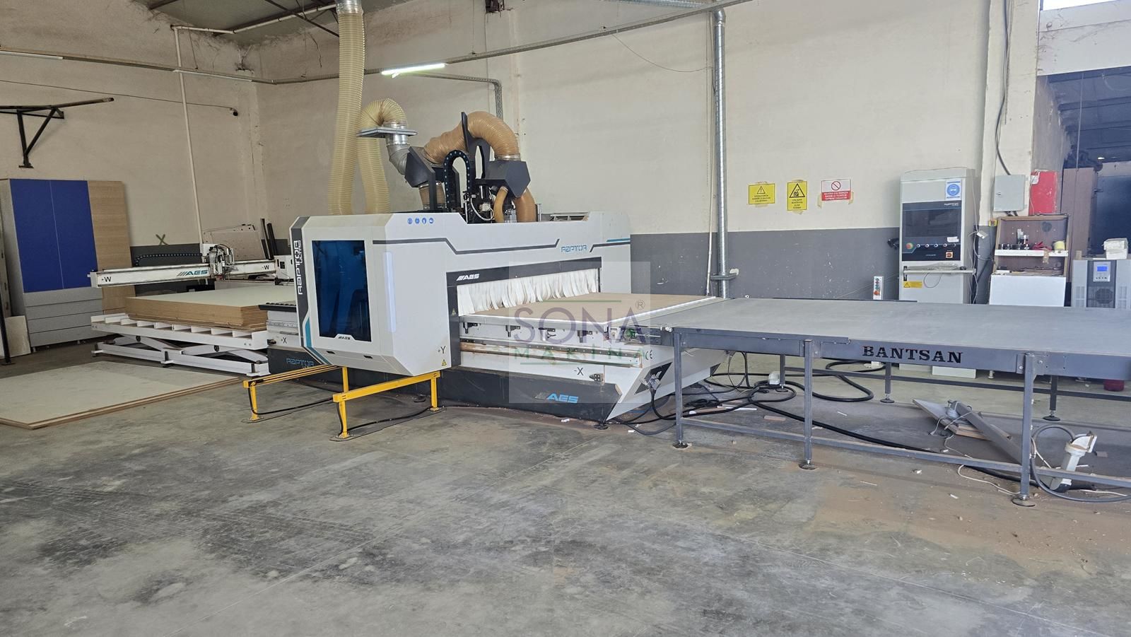 Aes Raptor Cabinet Ultra 2136 Flat Düz Tabla Cnc (2021) İLK EL