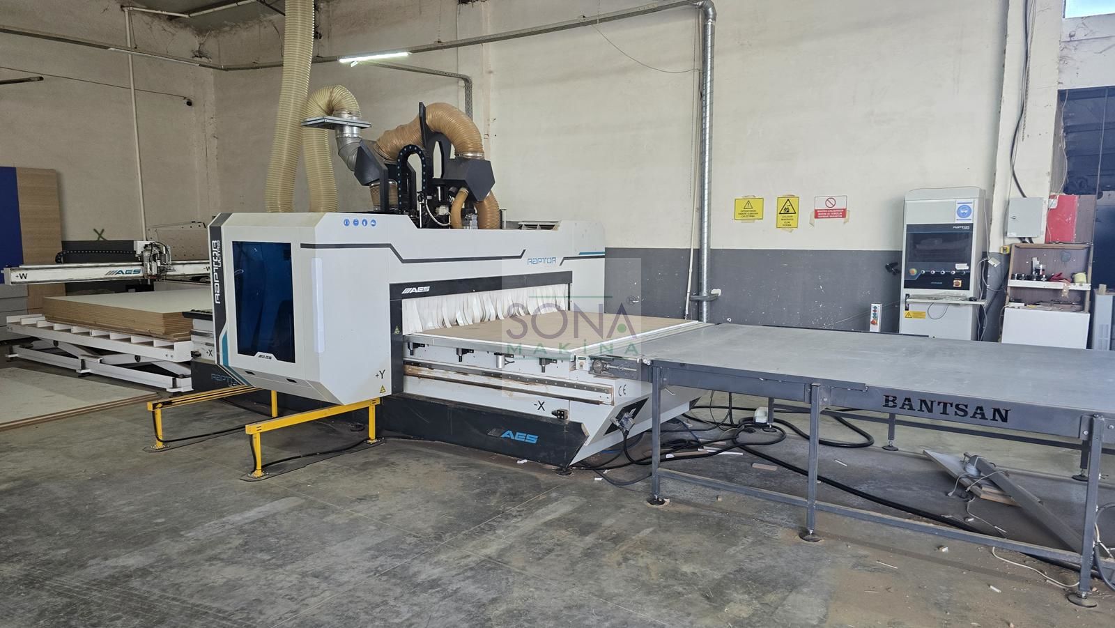 Aes Raptor Cabinet Ultra 2136 Flat Düz Tabla Cnc (2021) İLK EL