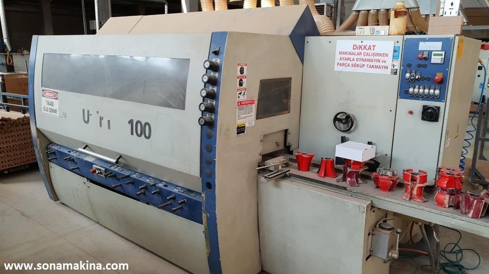 Weinig Unimat 1000 Profil Makinesi (2005) 6 Kafa (İLK EL)