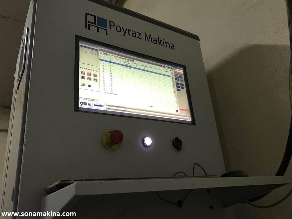 POYRAZ MAKİNA VIGOR 2136 FLAT DÜZ TABLA CNC (2018) İLK EL