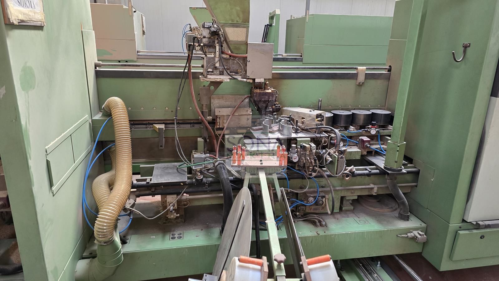 Homag KF 20/21/QA/20  Çift Kenar Bantlama Makinesi (1995) Arka Makina (Full revizyonlu)(Kopya)