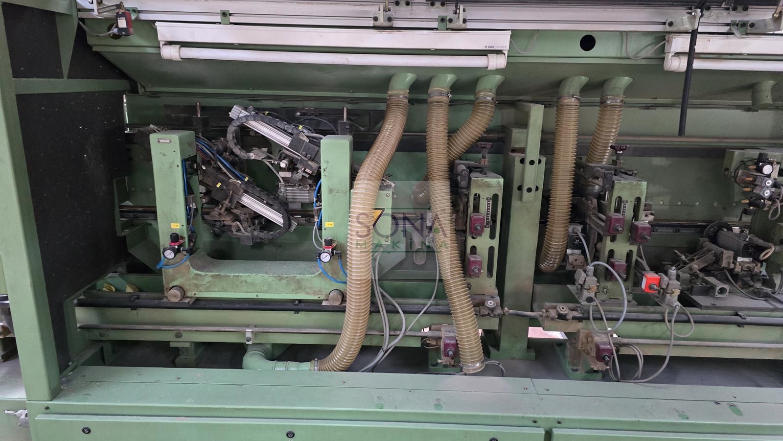 Homag KF 20/21/QA/20  Çift Kenar Bantlama Makinesi (1995) Arka Makina (Full revizyonlu)(Kopya)