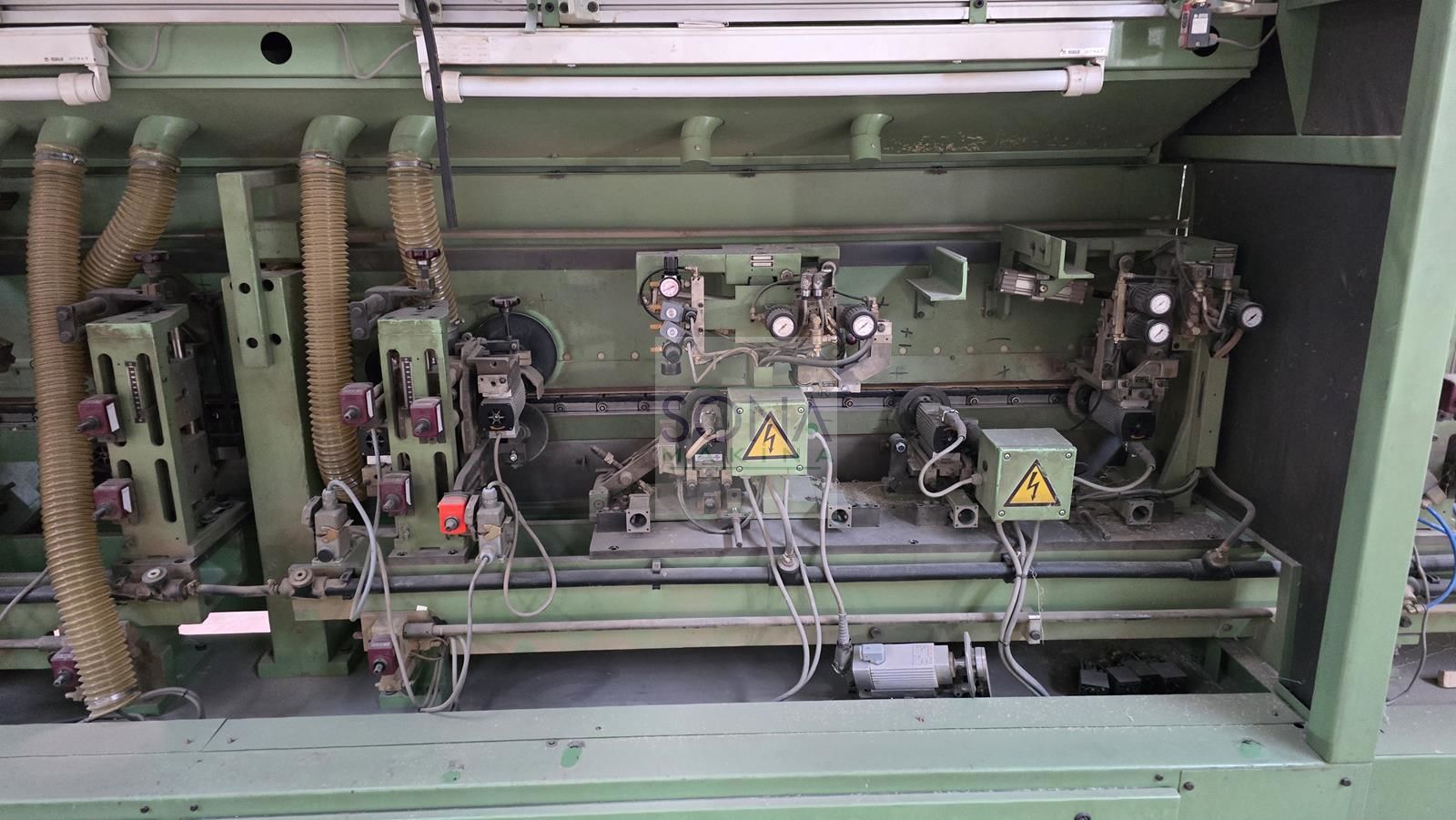 Homag KF 20/21/QA/20  Çift Kenar Bantlama Makinesi (1995) Arka Makina (Full revizyonlu)(Kopya)