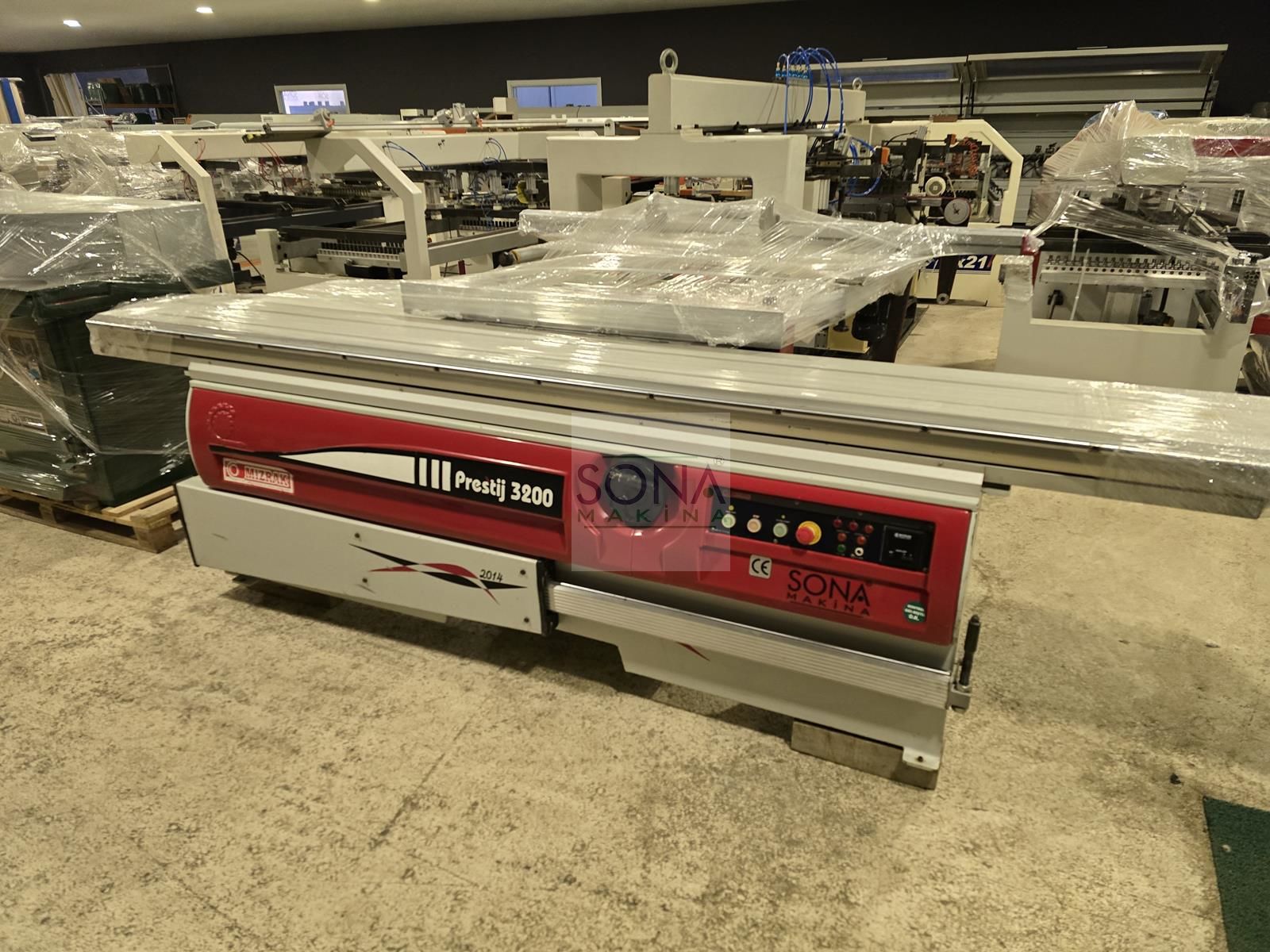 Mızrak Prestij 3200 Yatar Daire Makinesi (2014) İLK EL