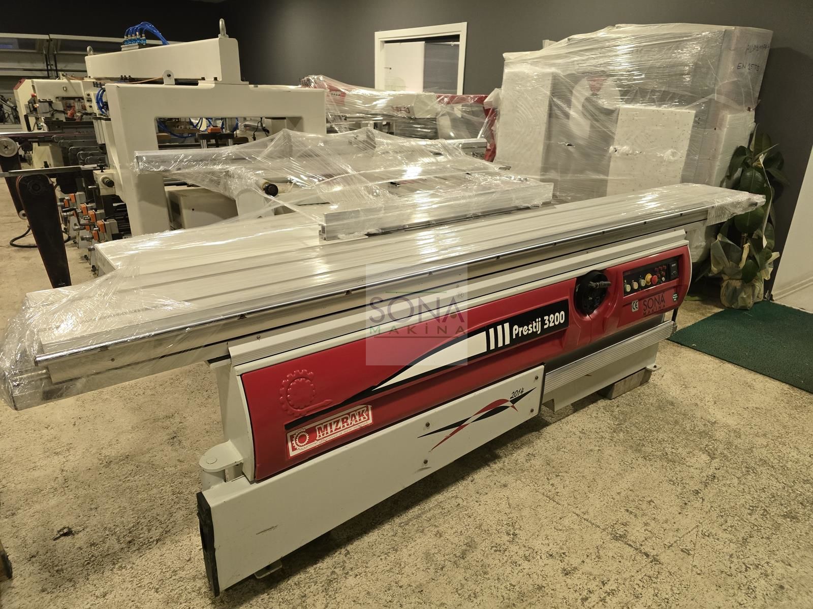 Mızrak Prestij 3200 Yatar Daire Makinesi (2014) İLK EL