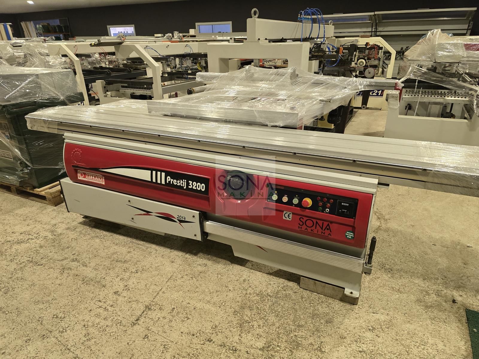 Mızrak Prestij 3200 Yatar Daire Makinesi (2014) İLK EL