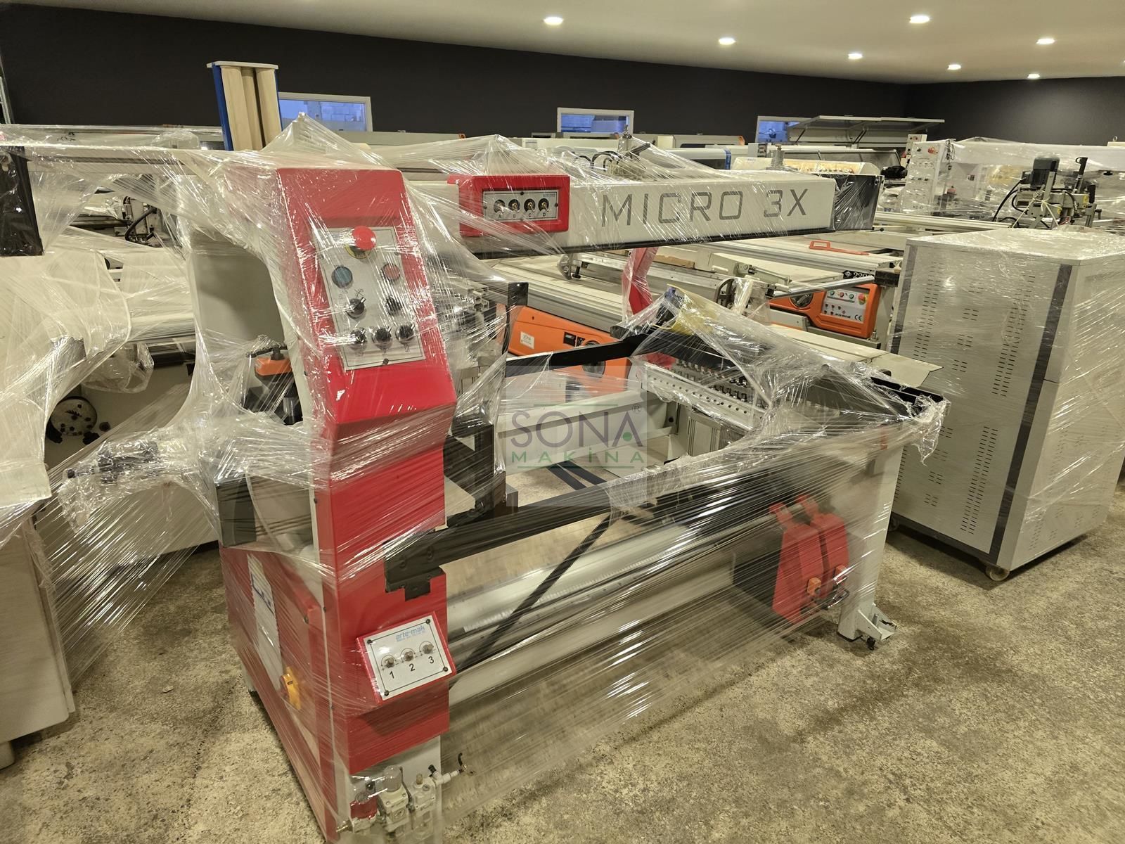 Artemak Micro 3X Çoklu Delik Makinesi 3 Kafa (2019) İLK EL