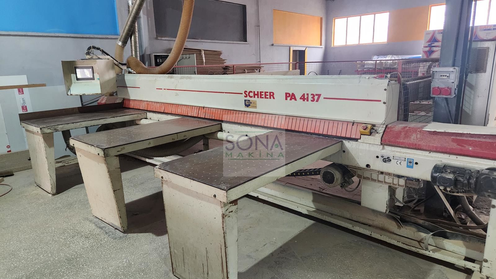 Scheer PA 4137 Panel Ebatlama Makinesi (2001)