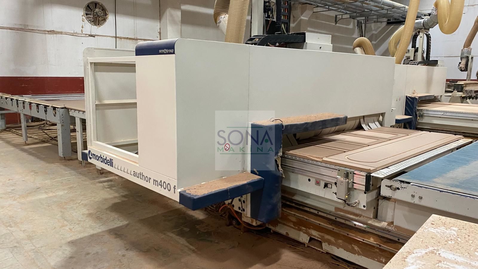 Morbidelli Author M 400 F Flat Düz Tabla Cnc (2017) İLK EL