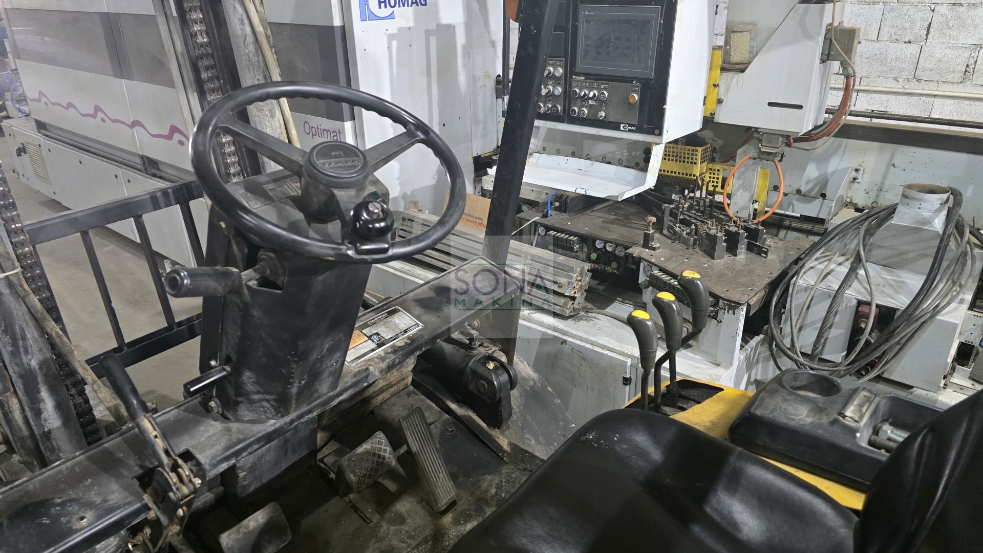 Daewoo D40 SC Forklift Dublex 4 Ton (2005)
